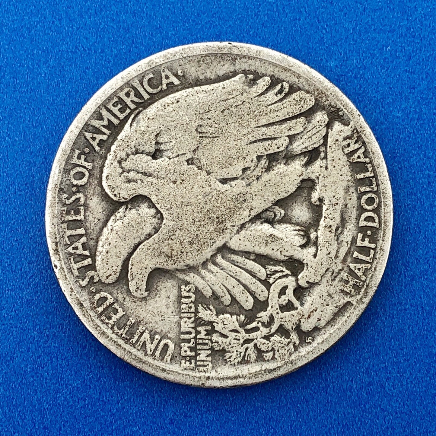 1917 S Reverse Silver Walking Liberty Half Dollar 50c Better Key San Fran Coin