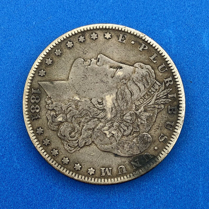 1881 P Morgan Silver Dollar $1 Better Key Rare Philadelphia Mint Coin US 90%