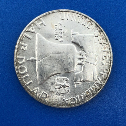 1955 P Silver Franklin Half Dollar BU Philadelphia Mint 90% Key Better Date