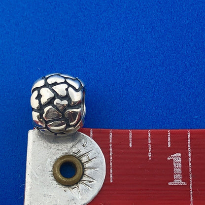 Authentic PANDORA Charm Sterling Lotsa Love Puffy Hearts Round 790174 Retired