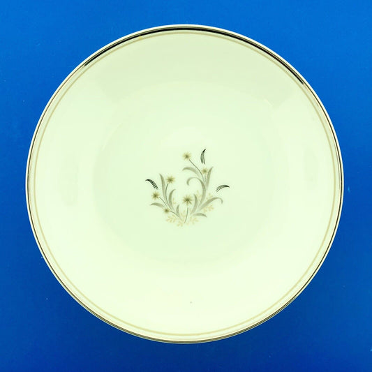 Retired Noritake Ardis China 6 3/8" Platinum Tab Bread Butter Plate TWO Pc Set