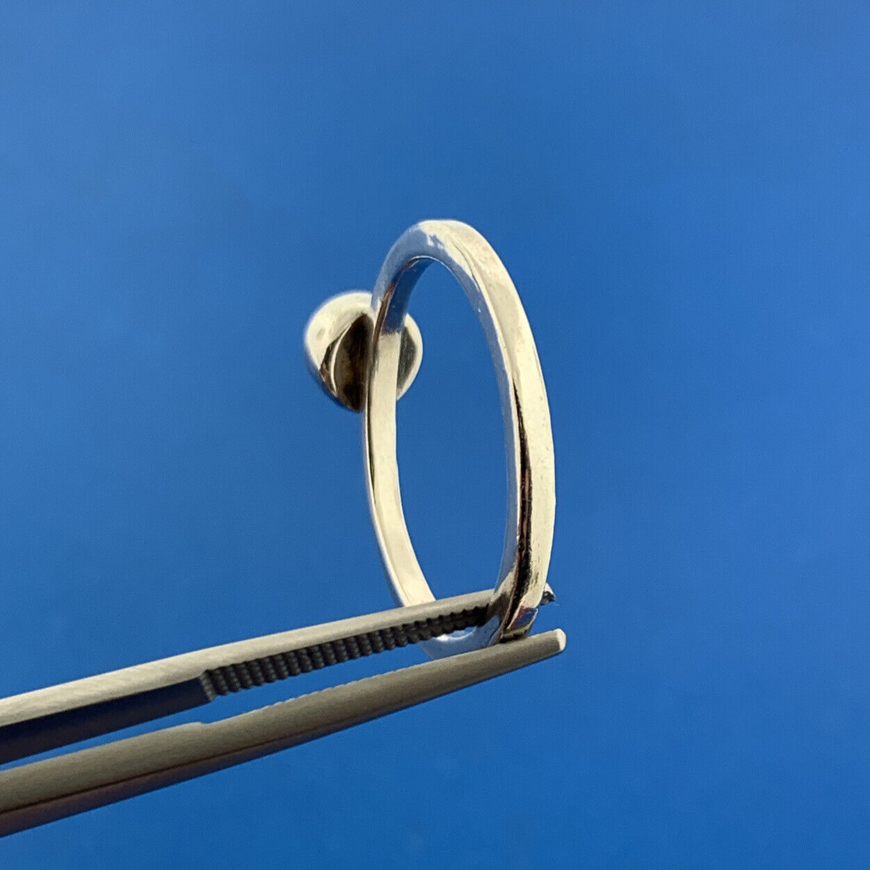 Designer 925 Sterling Silver Peridot Solitaire August Stackable Band Ring