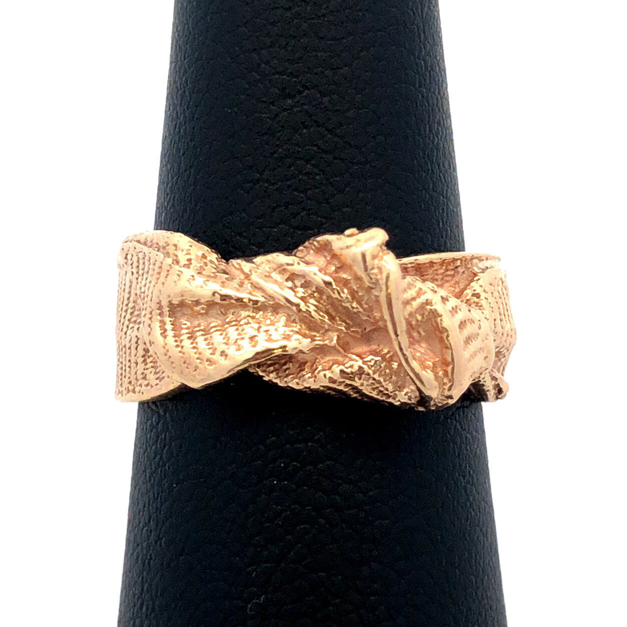 Designer Mignon Faget 14K Yellow Gold Knots and Bows Collection Medium Bow Ring