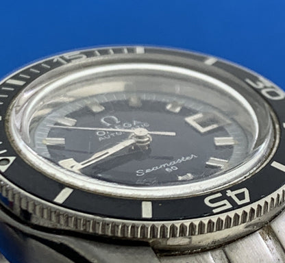 Omega Ladies Divers Seamaster 60 27mm Bakelite Bezel Rare Vintage Watch