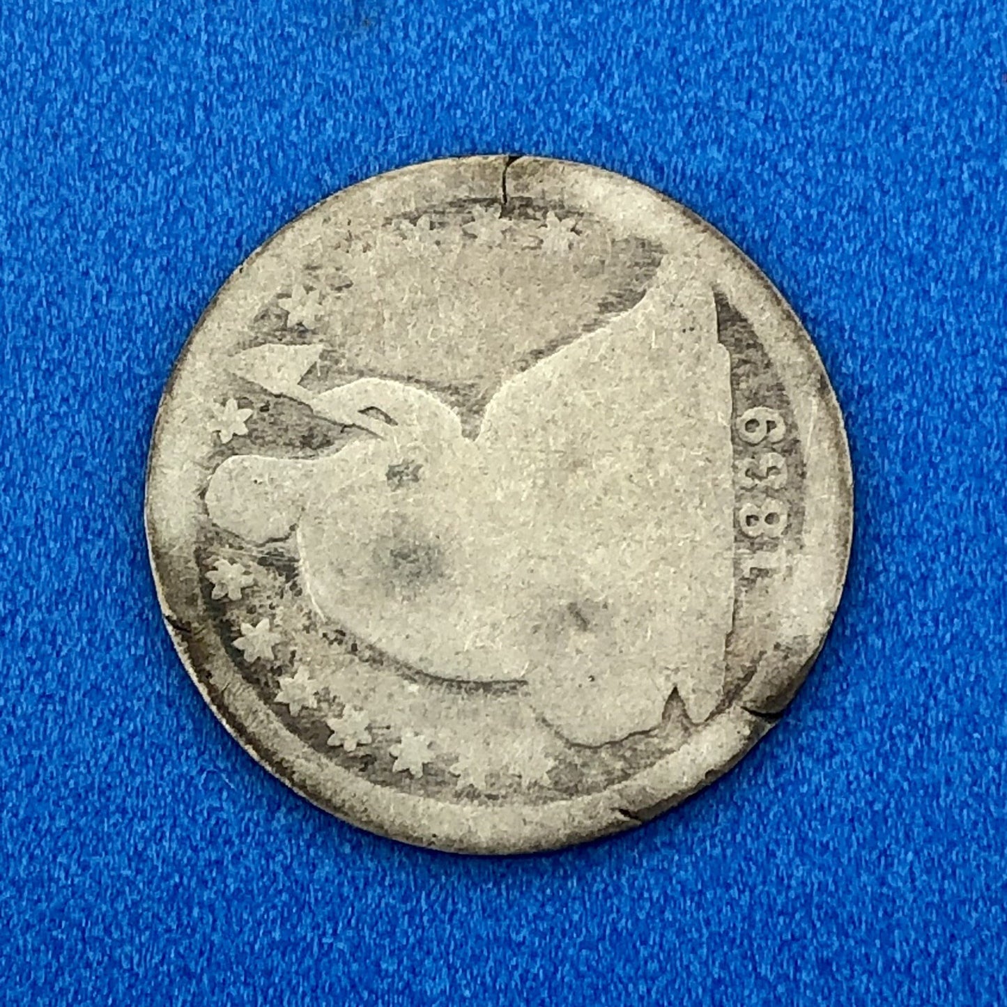 1839 O Seated Liberty Silver Half Dime Type 2 Better Key Rare New Orleans Coin