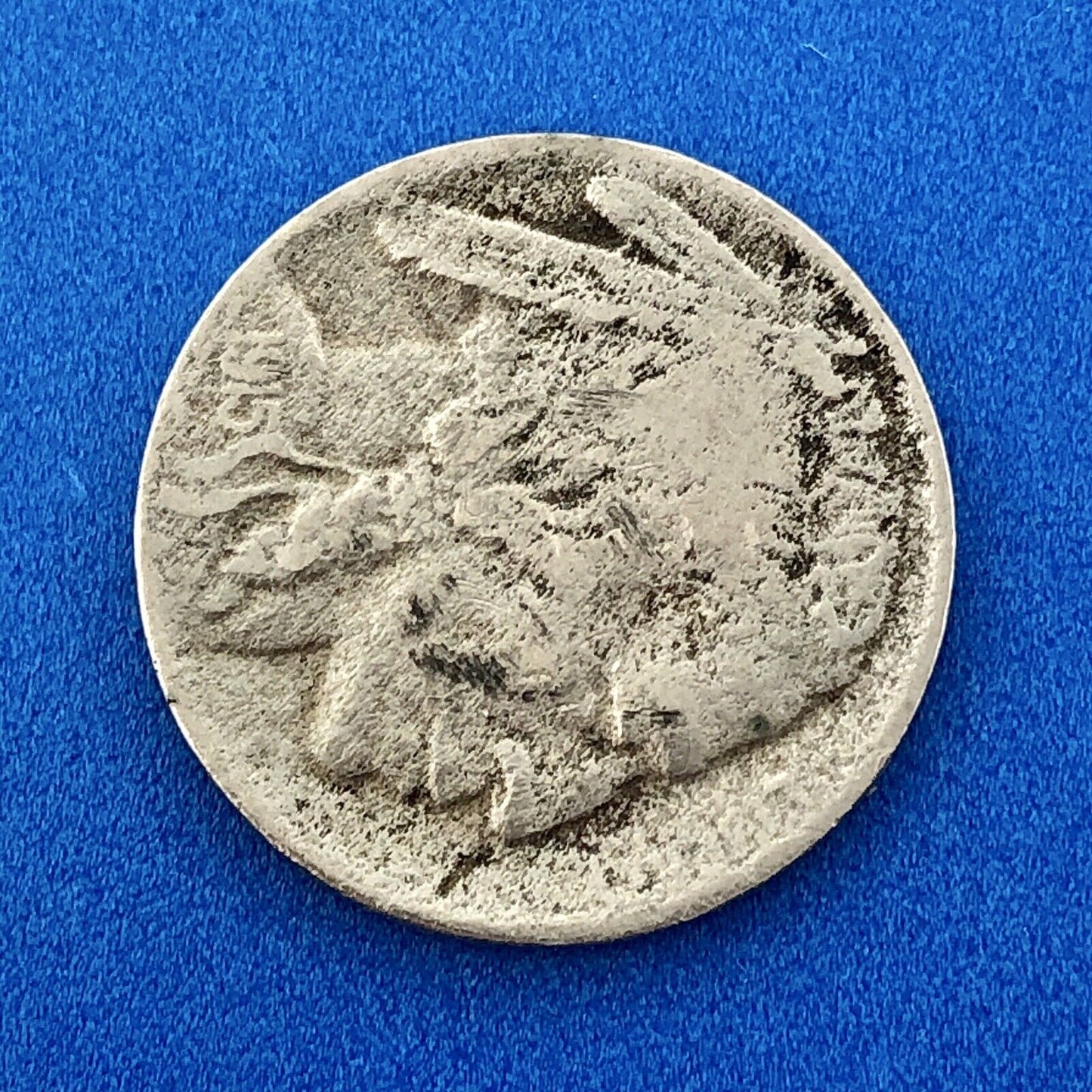 1915 S Indian Head Buffalo Nickel Better Key Scarce San Francisco Mint Coin