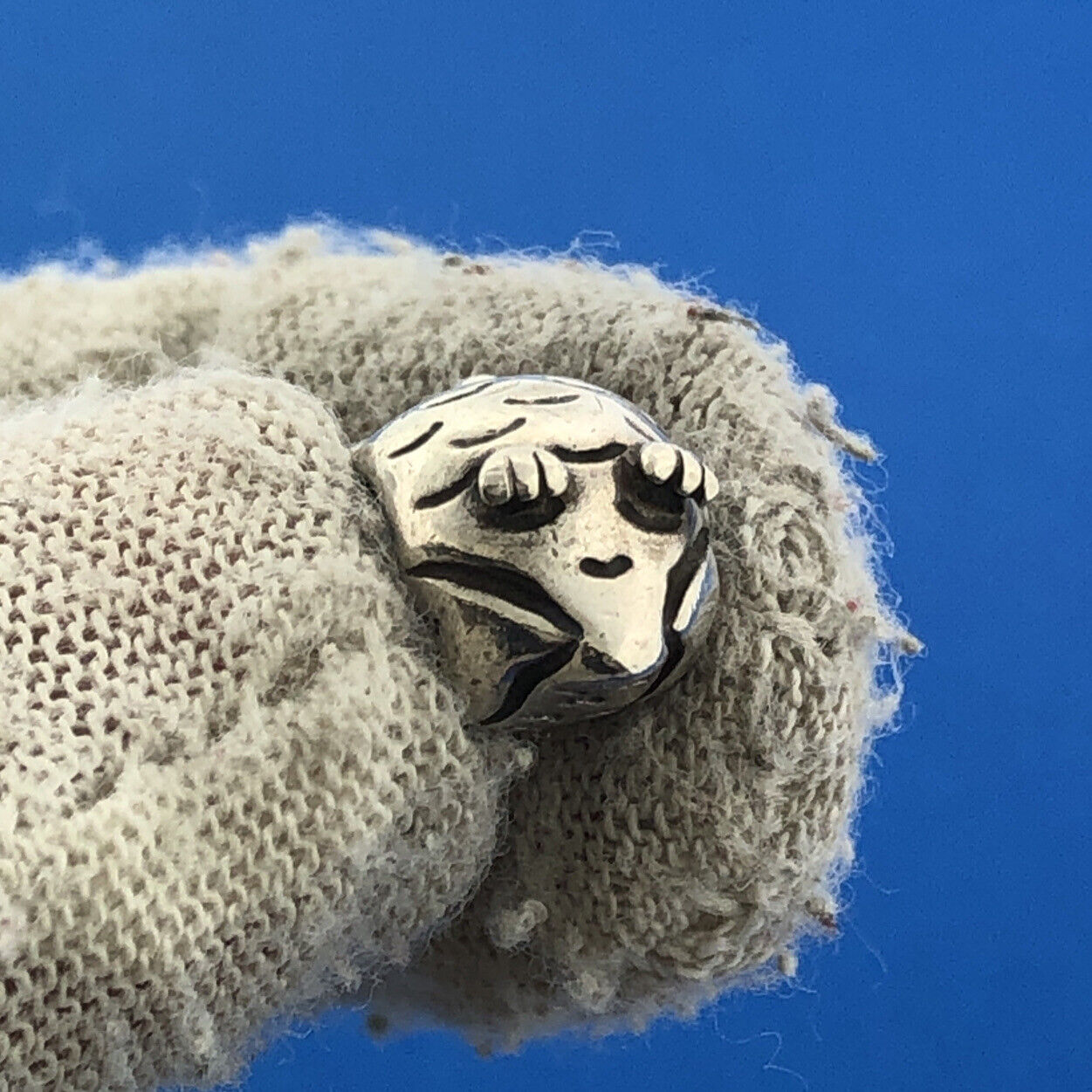 Authentic Pandora ALE Sterling Silver 925 Wise Owl 790278 Slide Bracelet Charm