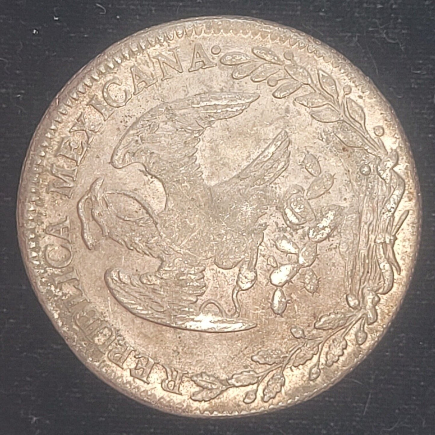 1831 Mo 8R Mexican Mint Mexico J.M. .903 Silver Milled Cap & Rays Libertad