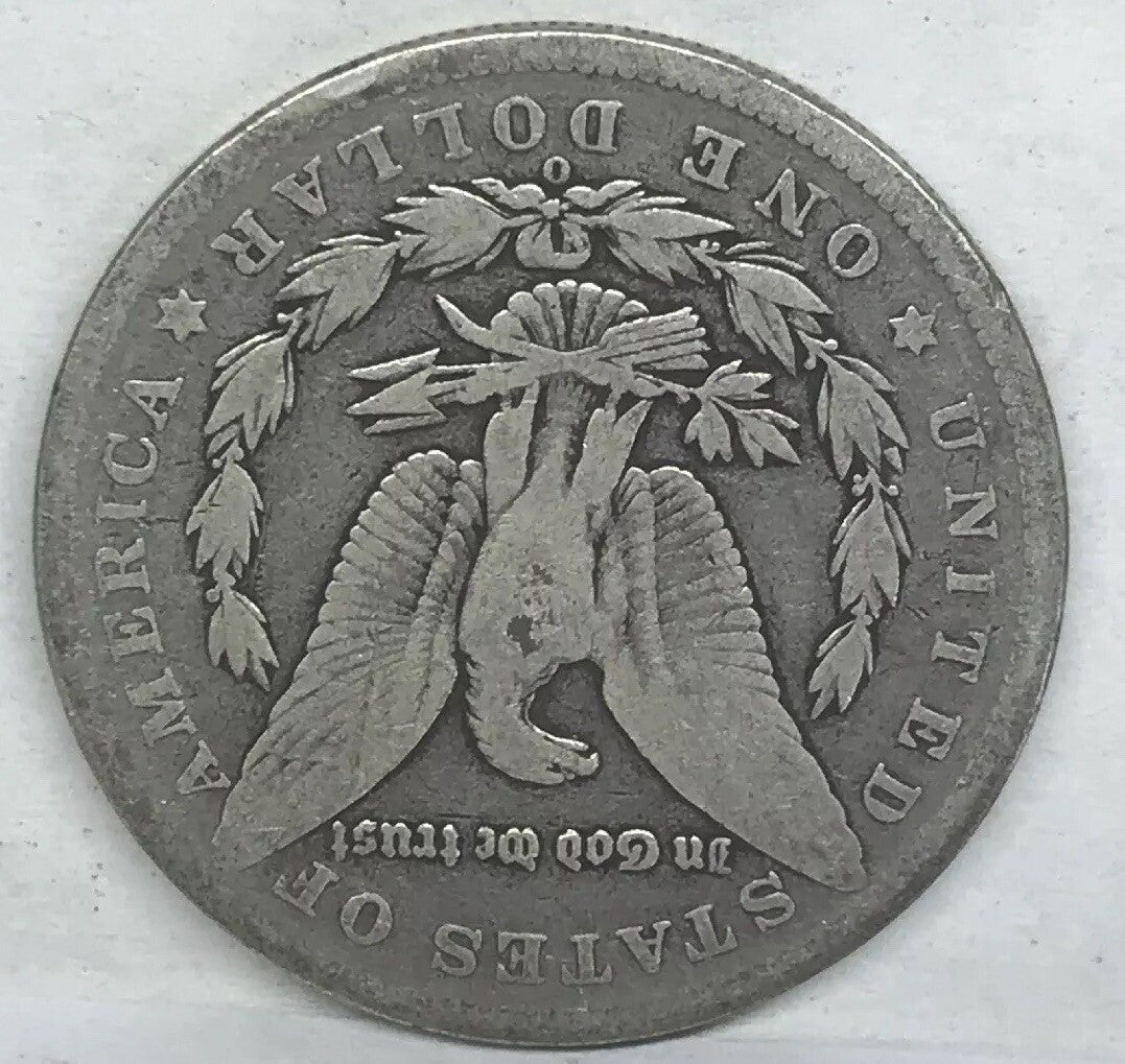 1886 O Morgan Silver Dollar Better Semi Key Date New Orleans Mint Coin #1