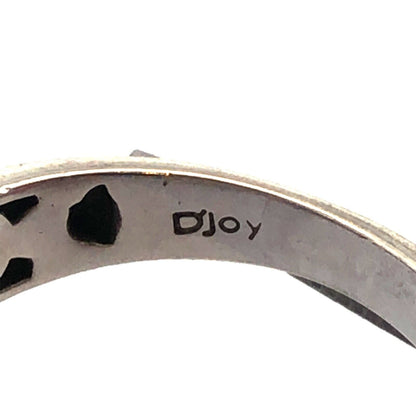 Designer DJoy 925 Sterling Silver Round Garnet Stackable Anniversary Band Ring