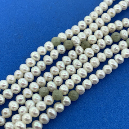 Designer Sterling Silver Carved Jade Pearl Pink Tourmaline Statement Necklace