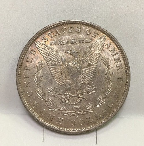 1881 O Silver Morgan Dollar U.S Coinage Key Better Date New Orleans Mint Toned