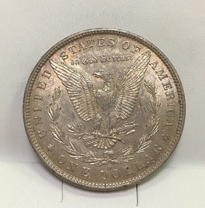 1881 O Silver Morgan Dollar U.S Coinage Key Better Date New Orleans Mint Toned