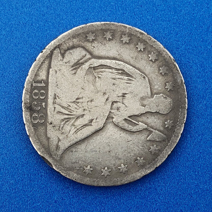 1858 O Seated Silver Half Dollar Better Key New Orleans Southern Mint Coin