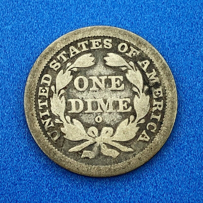 1841 O Seated Liberty Silver Dime 10c Better Key Rare Scarce New Orleans Coin
