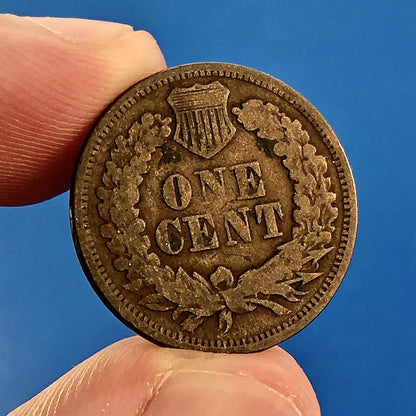 1868 P Indian Head One Cent Penny Type 3 Bronze Better Key Philadelphia Coin