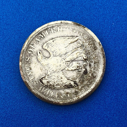 1875 S Silver Seated Liberty Twenty Cent Piece Better Key San Francisco Coin
