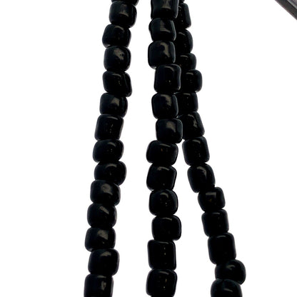 Silpada 925 Sterling Silver Black Onyx Beaded Three Strand Layered Necklace