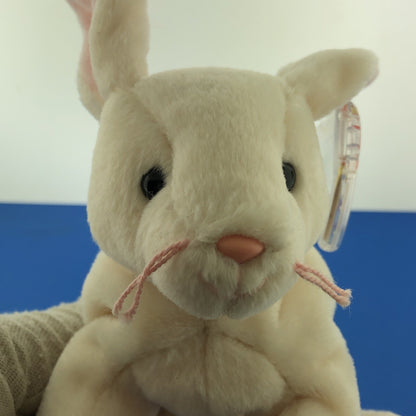 1998 TY Beanie Baby Nibbler The Rabbit Mint Condition Retired Errors- 4202