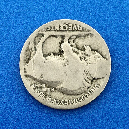 1915 PD Indian Head Buffalo Nickel Key Better Early Issue Date Two Coin Lot