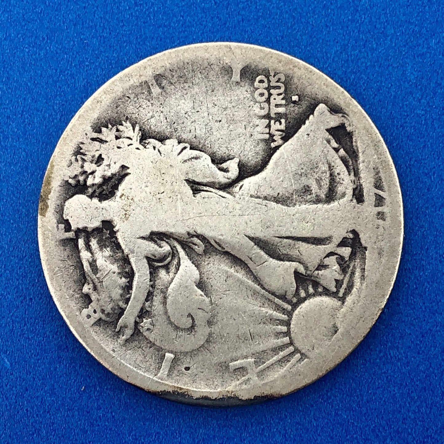 1917 S Obverse Silver Walking Liberty Half Dollar 50c Better Key San Fran Coin