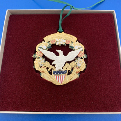 1998 White House Historical Association Buchanan Era Christmas Ornament