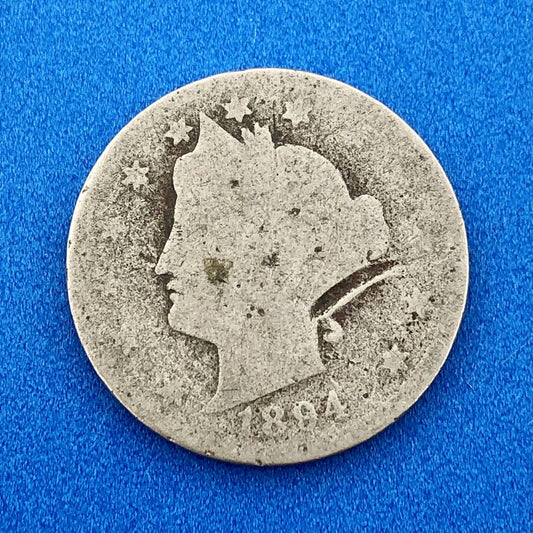 1894 P Liberty Head Nickel Five Cents 5c Better Key Rare Philadelphia Mint Coin