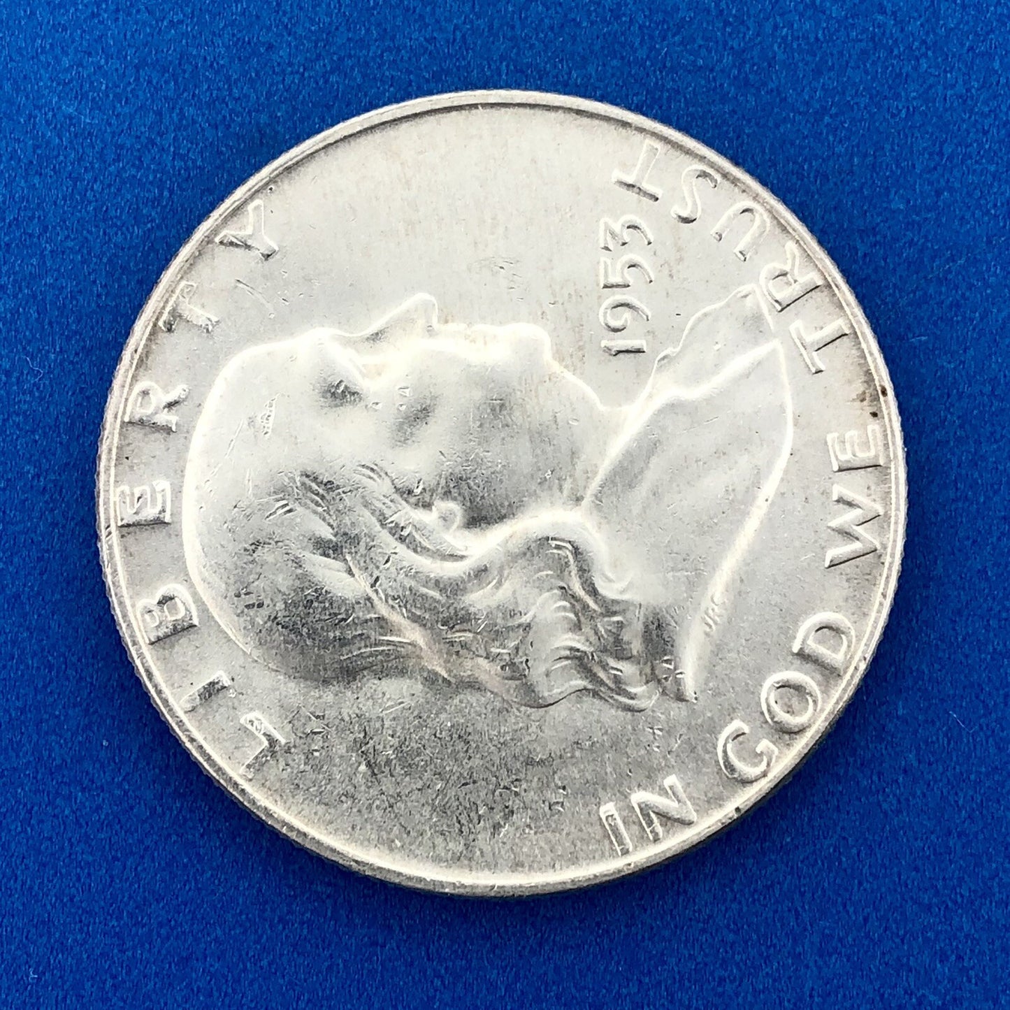 1953 D Franklin Silver Half Dollar Better Key Rare Denver Mint Coin