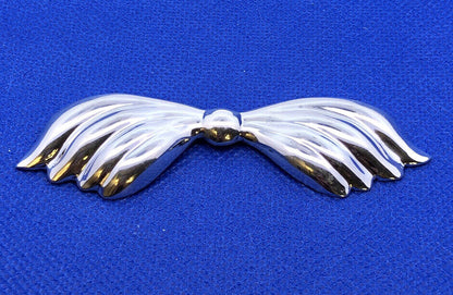 925 Sterling Silver Vintage Taxco TG-89 Mexico Bow Tie Hair Clasp Pin