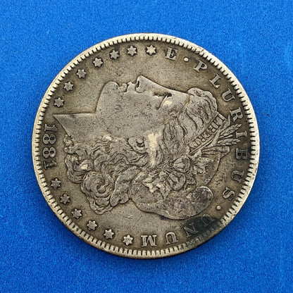 1881 P Morgan Silver Dollar $1 Better Key Rare Philadelphia Mint Coin US 90%