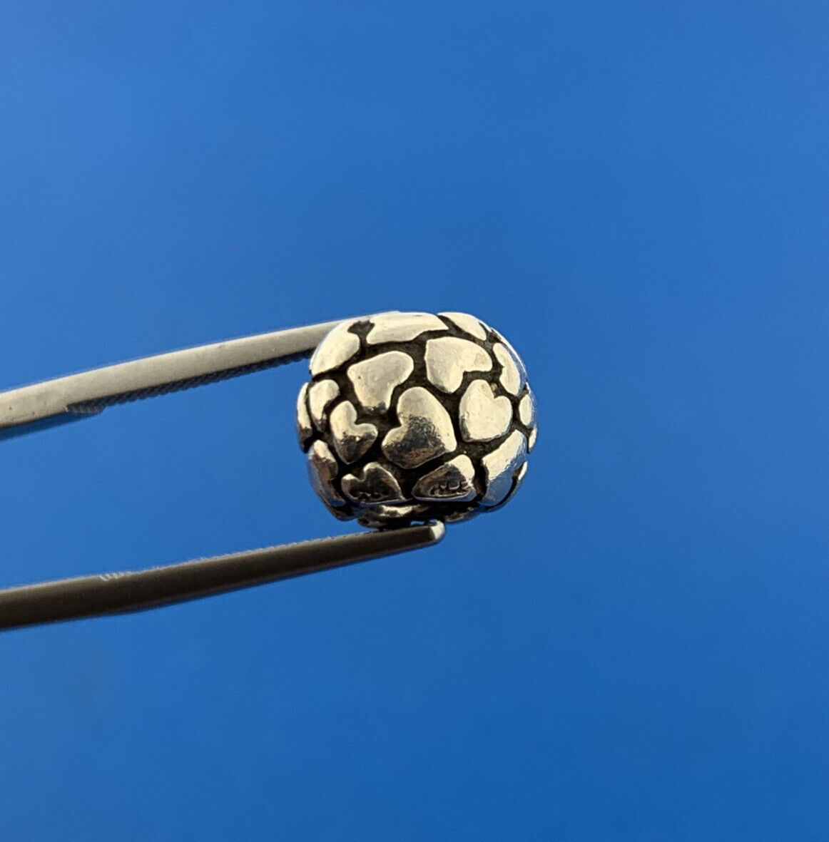 Authentic PANDORA 925 Sterling Silver Lotsa Love Heart Bracelet Charm 790174 RET