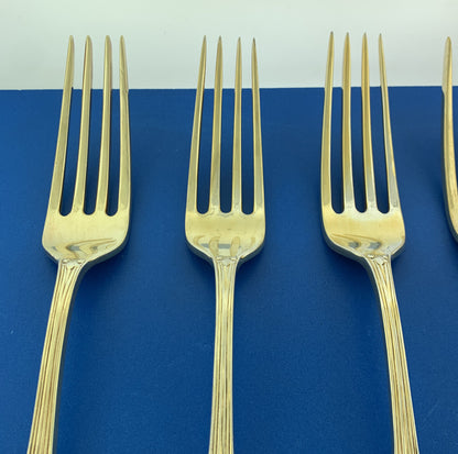 Tiffany & Co Vermeil Gold Washed Sterling Silver 925 Audubon Dinner Fork