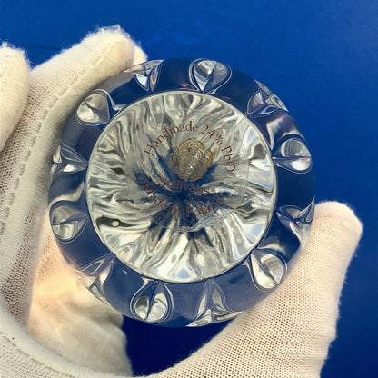 Sullivans Handcrafted Poland 24% PbO Crystal Annual Egg Figurine Paperweight
