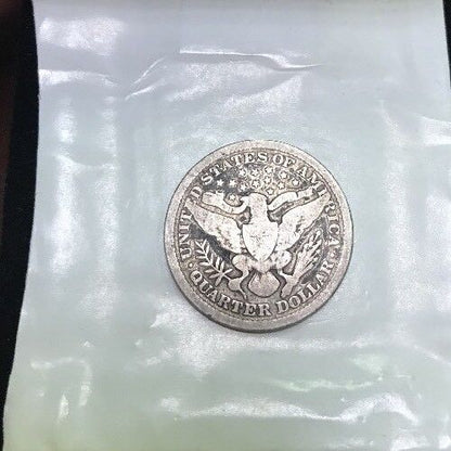 1899 P Barber Silver Quarter 25c $.25 Better Key Philadelphia Rare Scarce