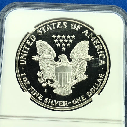 1988 S Proof Silver Eagle 999 Fine Silver NGC PF70 Ultra Cameo A Perfect Coin!