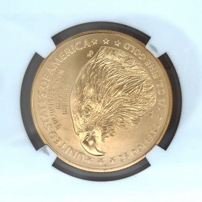 2022 1/2 oz American Gold Eagle MS-70 NGC (Early Release) Mike Castle Signature