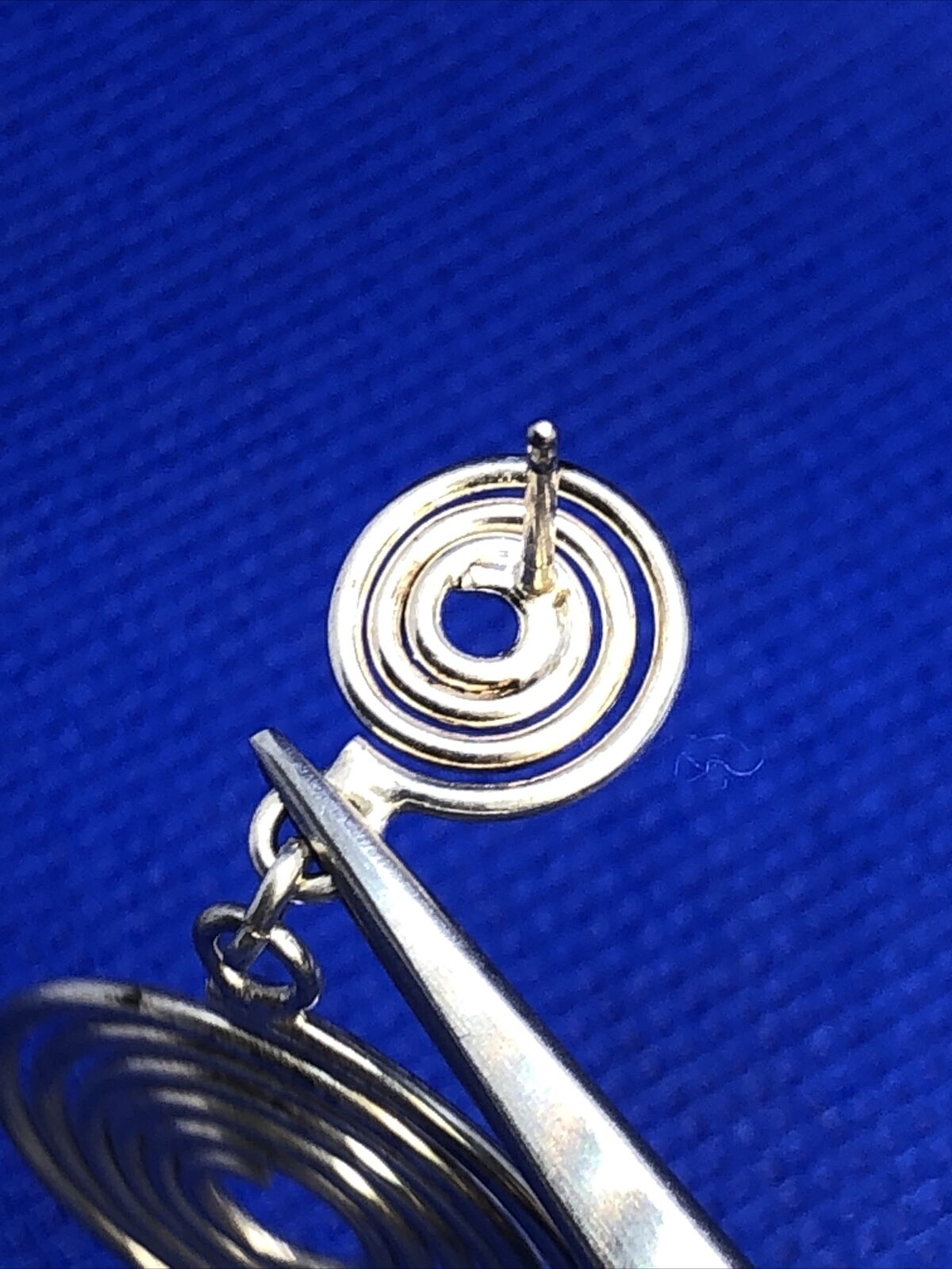 Designer Sterling Silver 925 Crop Circle Dangle Drop Stud Earrings