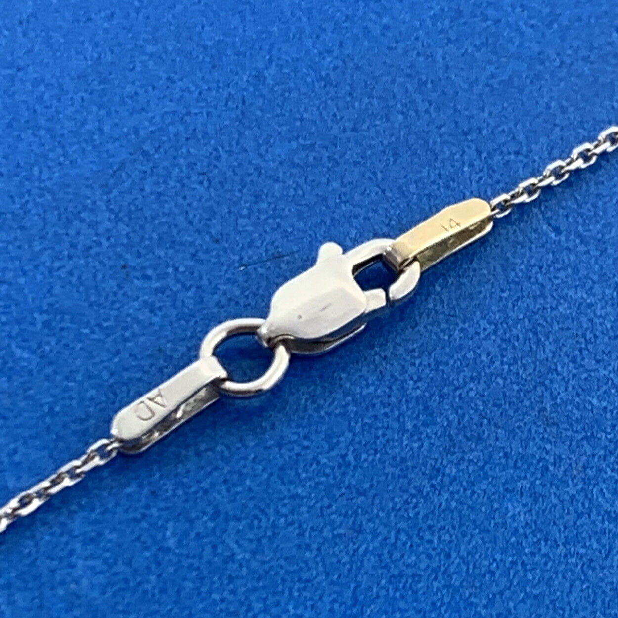 Designer GC2 14K White Gold Diamond Heart Anniversary Pendant Necklace