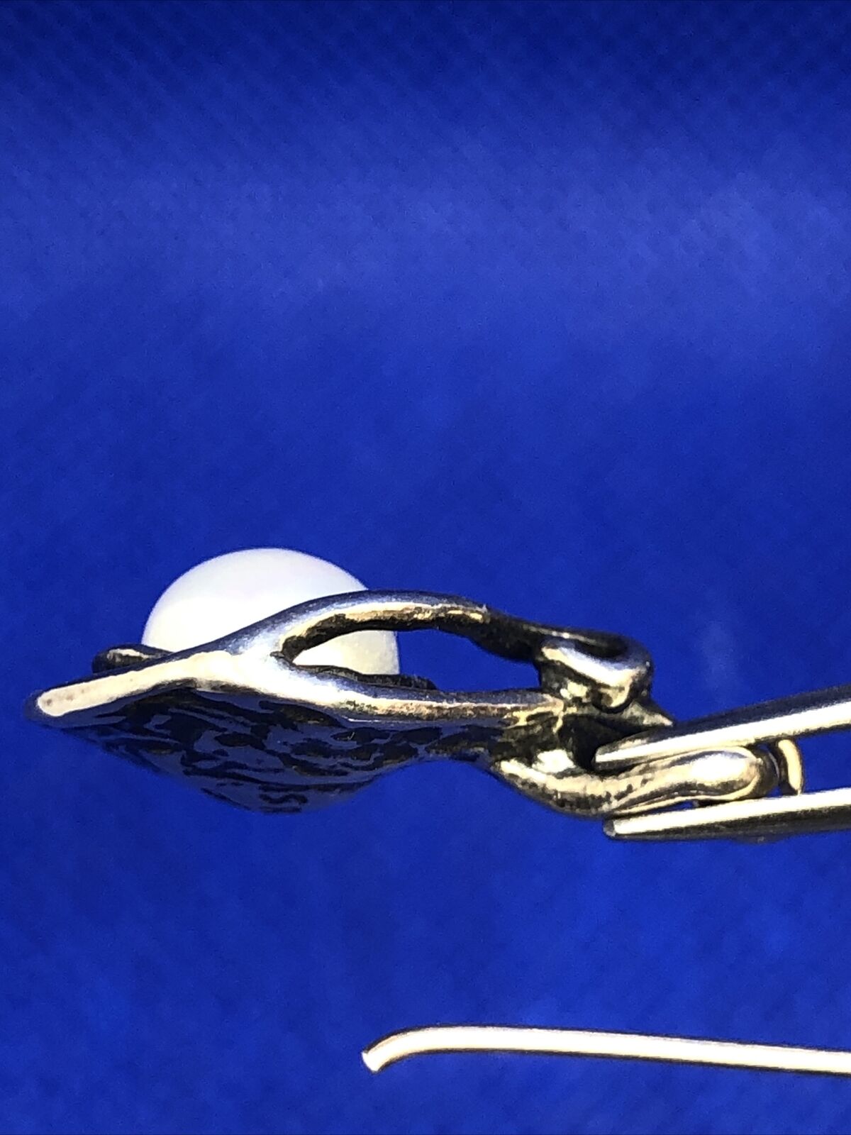 Designer Didae 925 Sterling Silver Modernist Pearl Drop Dangle Hook Earrings