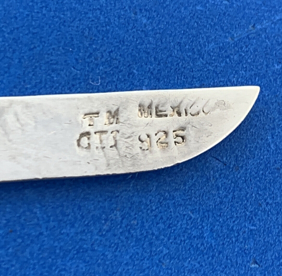 Taxco Mexico 925 Sterling Silver Knife Spoon Fork Cord Necklace