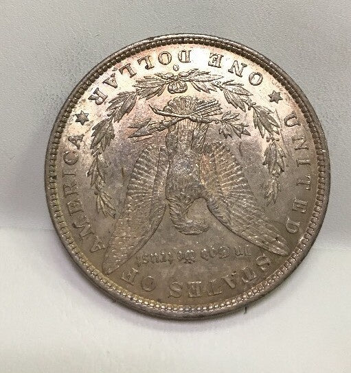 1881 O Silver Morgan Dollar U.S Coinage Key Better Date New Orleans Mint Toned