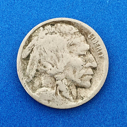 1916 D Indian Head Buffalo Nickel Better Key Scarce Denver Mint Coin