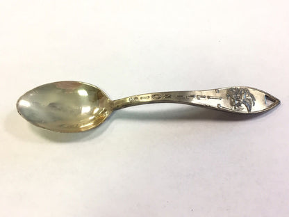 Sterling Silver 925 Illinois Eagle Souvenir Spoon