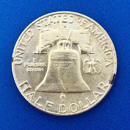 1952 D Franklin Silver Half Dollar Better Key Rare Denver Mint Coin