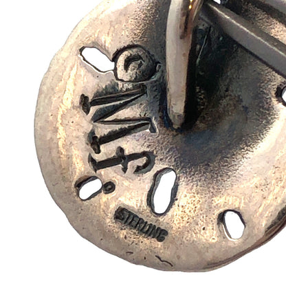 Designer Mignon Faget 925 Sterling Silver Sea Collection Sand Dollar Pendant