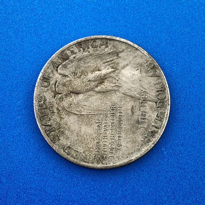 1925 P Stone Mountain Commemorative .900 Silver Half Dollar AU Rare Coin