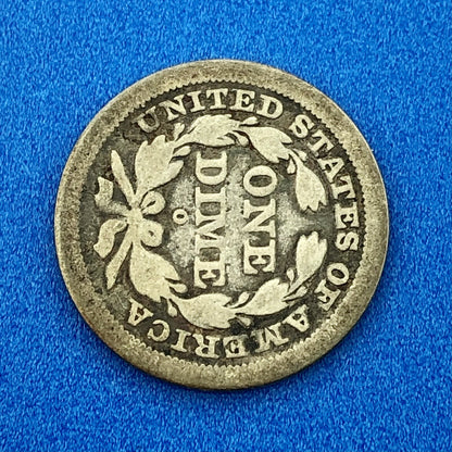 1841 O Seated Liberty Silver Dime 10c Better Key Rare Scarce New Orleans Coin