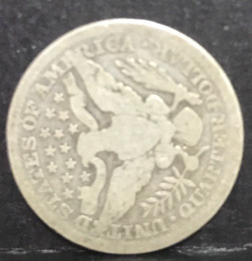 1914 P Silver Barber Quarter Better Key Date Philadelphia Coin Rare Scarce