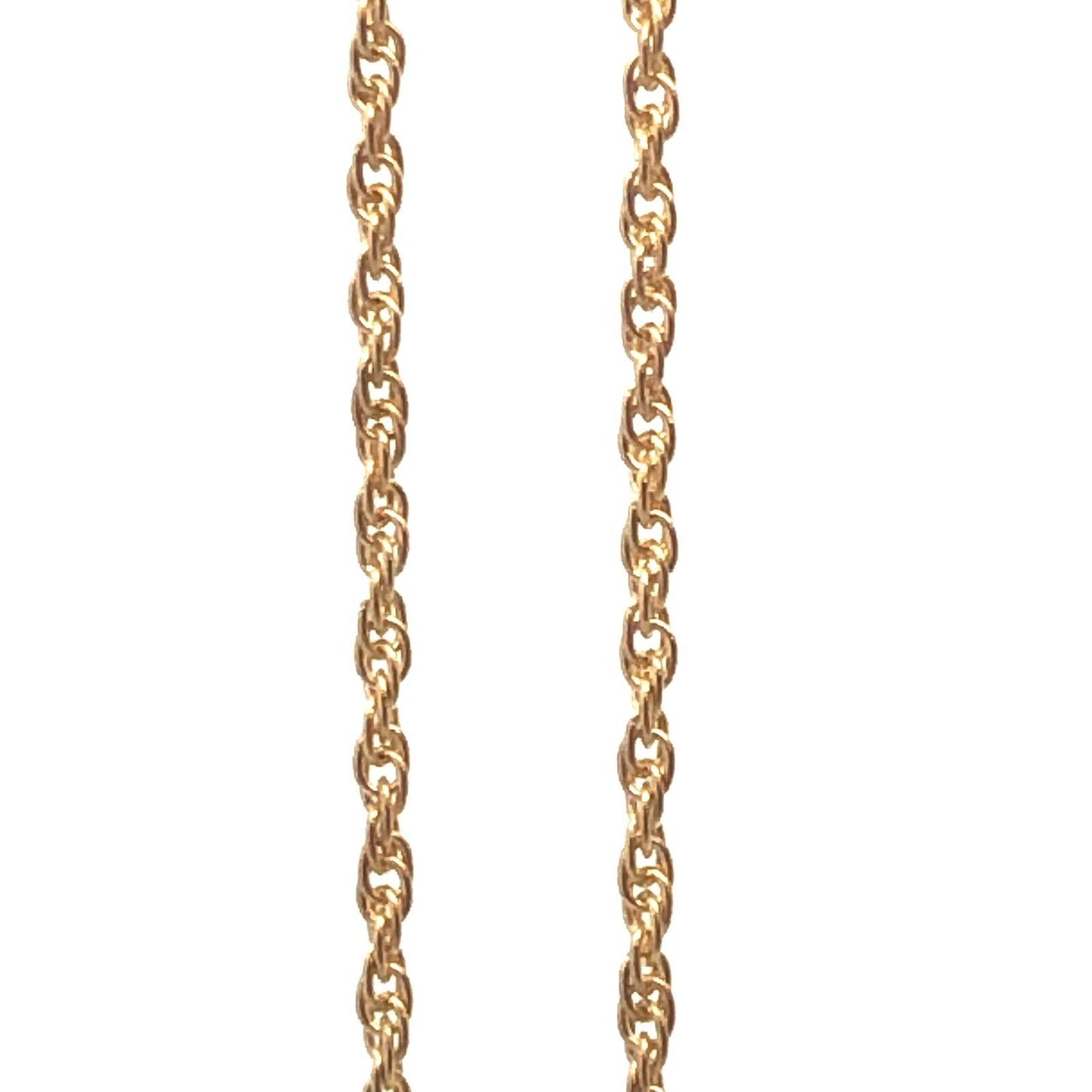 Designer KLJCI 10K Yellow Gold Slide Charm Bracelet