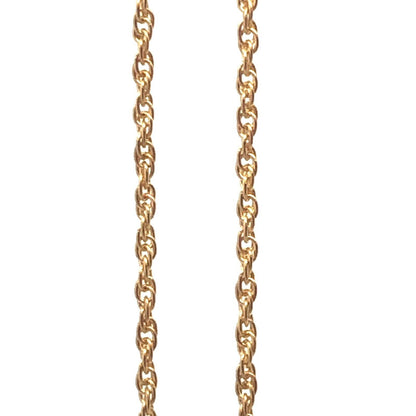 Designer KLJCI 10K Yellow Gold Slide Charm Bracelet